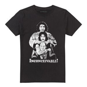 The Princess Bride Unisex Adult Inconceivable! T-Shirt / Black